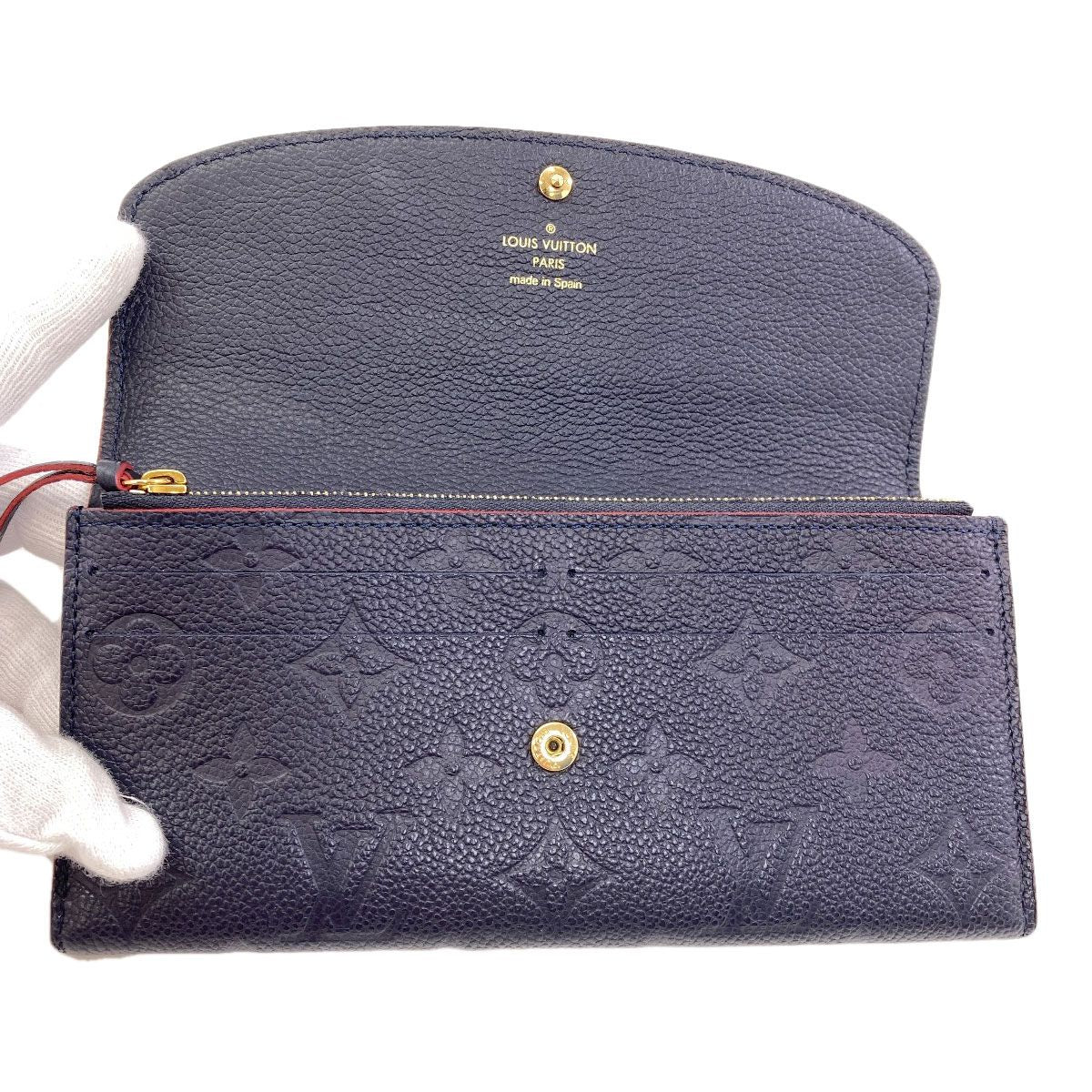Louis Vuitton Portefeuille Emily Wallet Empreinte — view 4