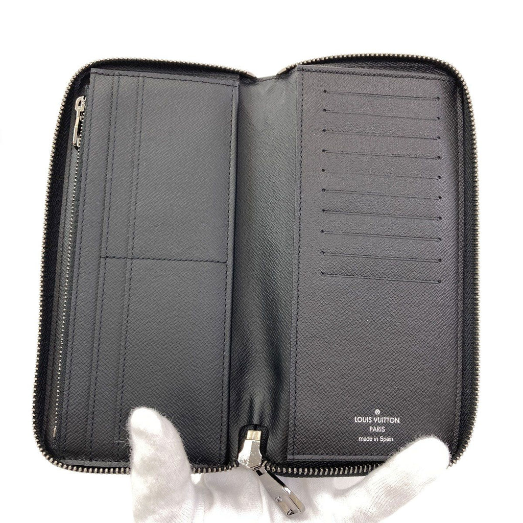 Louis Vuitton Zippy Wallet Vertical Monogram Eclipse — view 4
