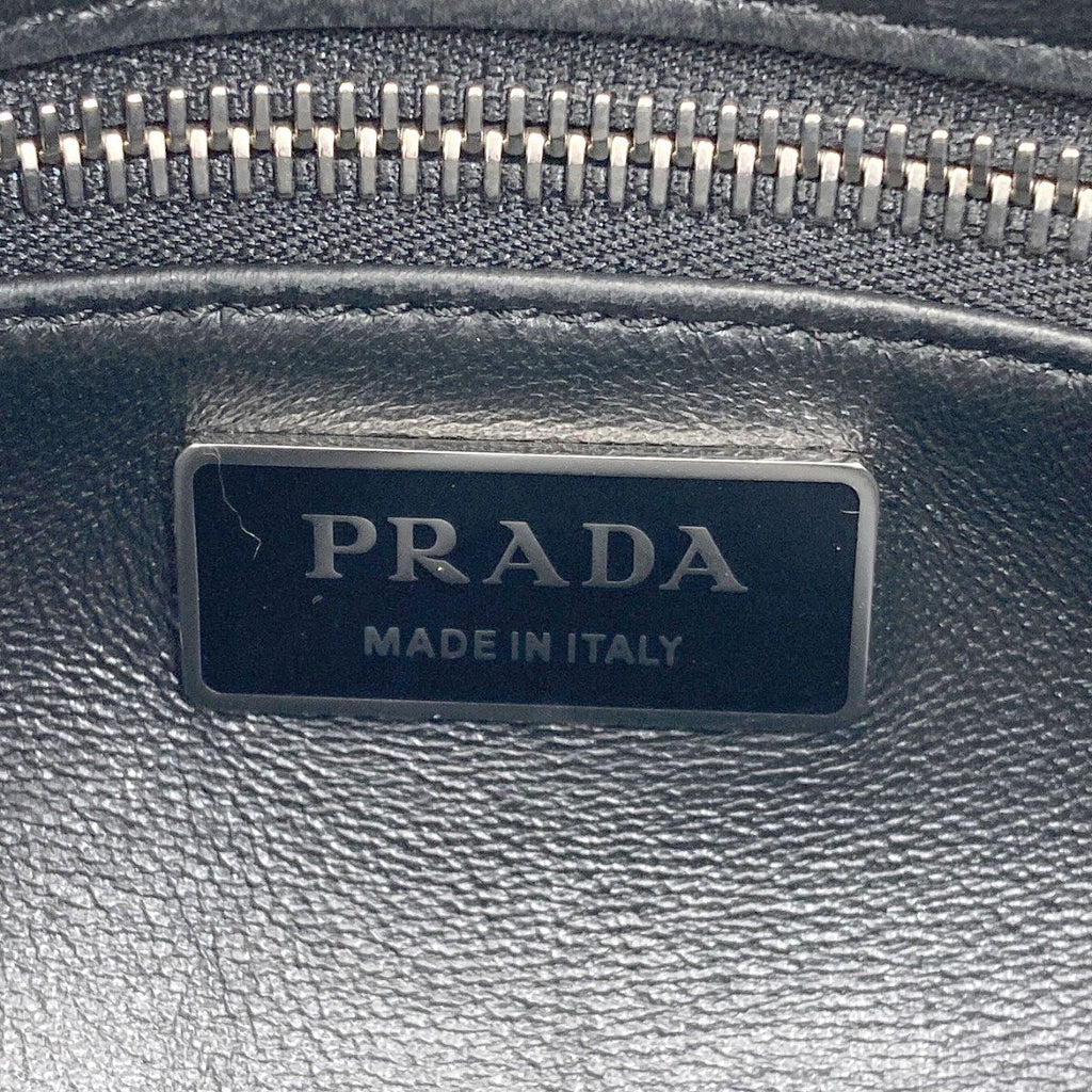 Prada Logo Shoulder Bag Calfskin — view 6