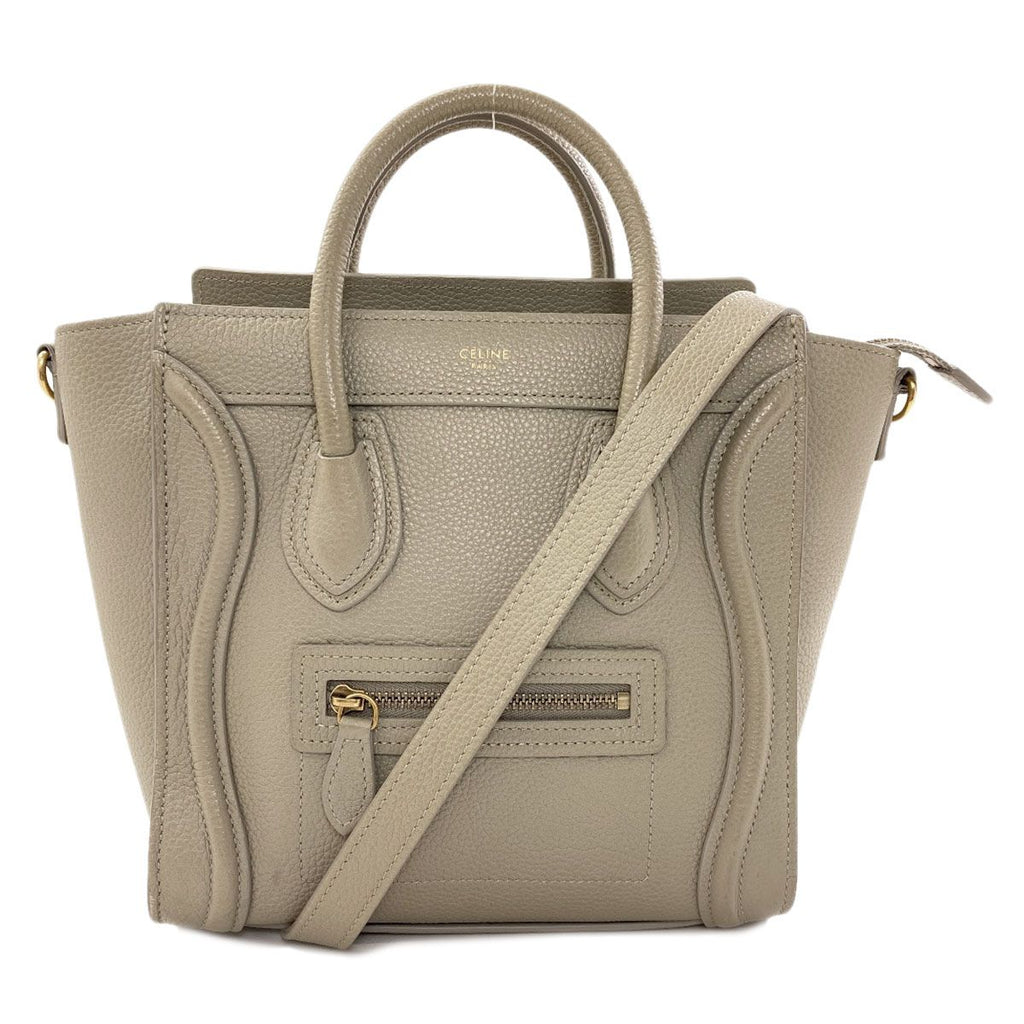 Celine Luggage Nano 2-Way Handbag Calfskin