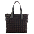 Chanel New Travel Line GM Tote Bag Nylon Jacquard