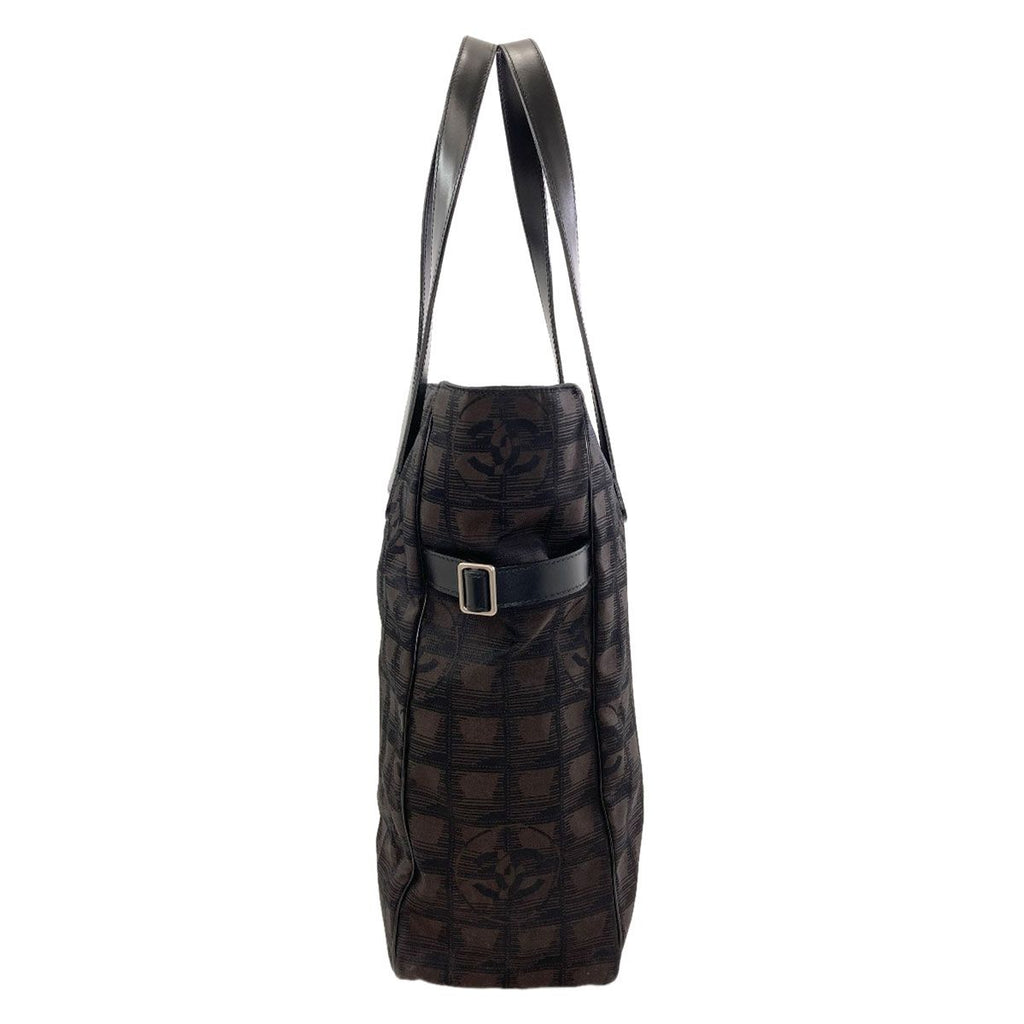 Chanel New Travel Line GM Tote Bag Nylon Jacquard — view 3