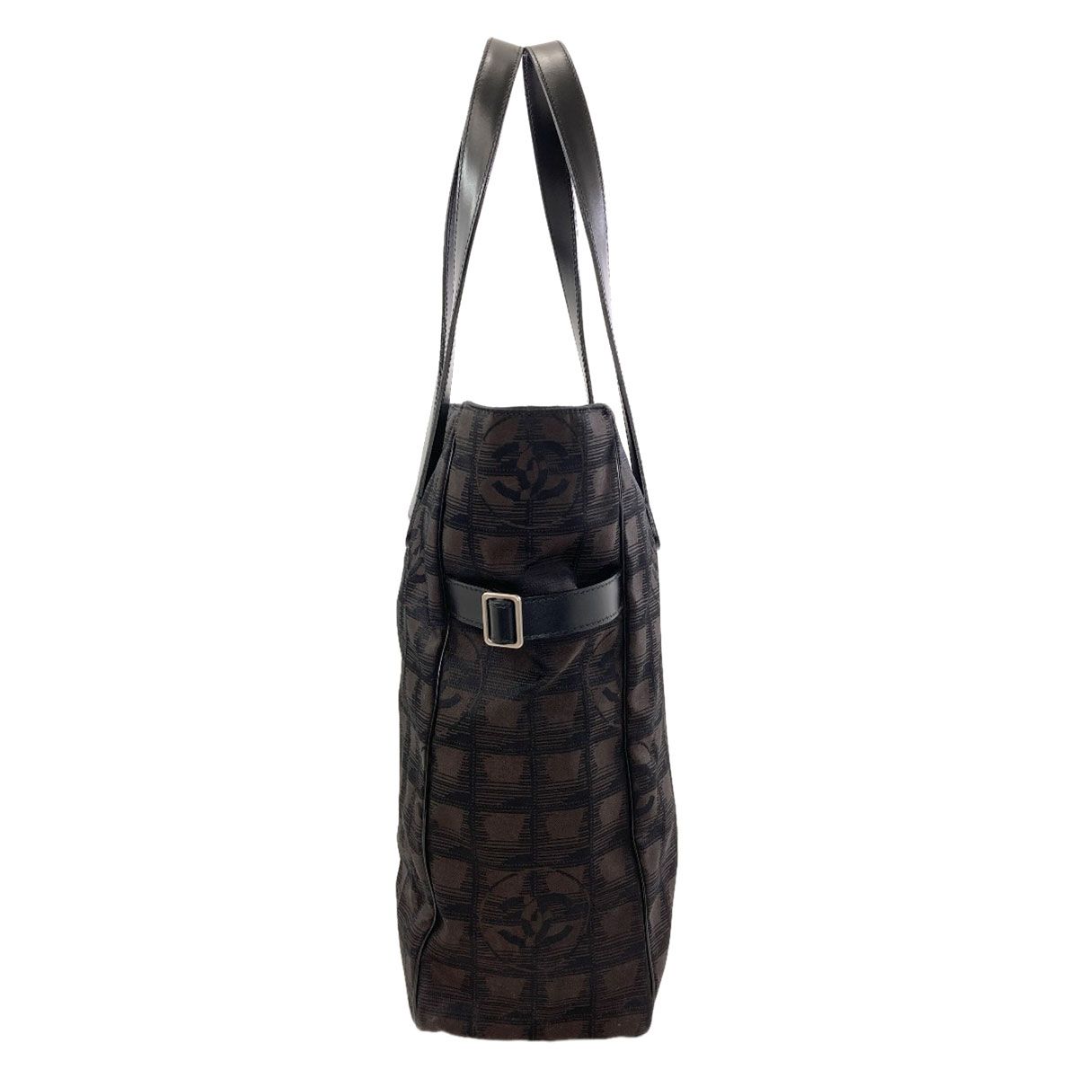 Chanel New Travel Line GM Tote Bag Nylon Jacquard — view 3