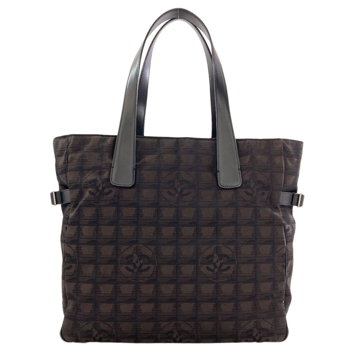 Chanel New Travel Line GM Tote Bag Nylon Jacquard — view 2