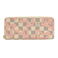 Louis Vuitton Portefeuille Clemence Tahiti Collection Wallet Damier Canvas