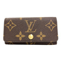 Louis Vuitton Multicles 4 Key Case Monogram Canvas Key Holder