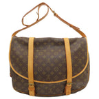 Louis Vuitton Saumur 43 Shoulder Bag Monogram Canvas — view 2