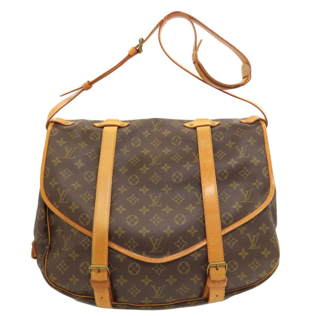 Louis Vuitton Saumur 43 Shoulder Bag Monogram Canvas