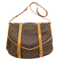 Louis Vuitton Saumur 43 Shoulder Bag Monogram Canvas