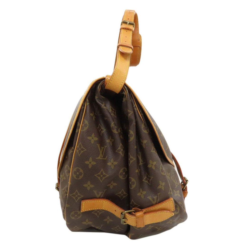 Louis Vuitton Saumur 43 Shoulder Bag Monogram Canvas — view 3