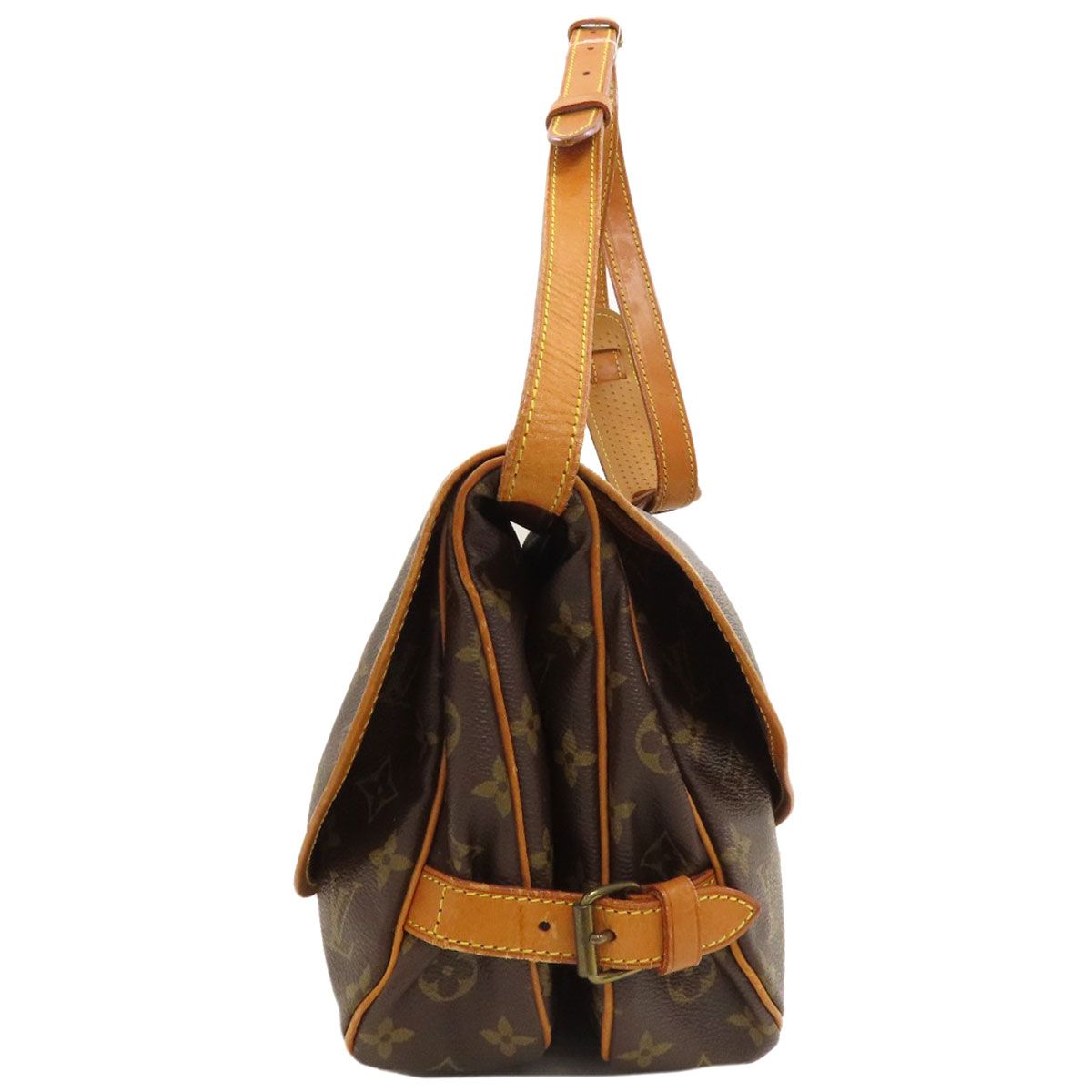 Louis Vuitton Saumur 30 Shoulder Bag Monogram Canvas — view 3