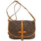 Louis Vuitton Saumur 30 Shoulder Bag Monogram Canvas — view 2