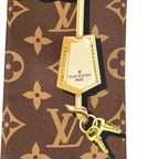 Louis Vuitton Bandeau Monogram Confidential Silk 100% Scarf — view 8