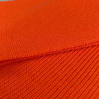 Prada Wool 100% Logo Patch Scarf Shawl Orange — view 3