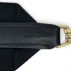 Celine Jacquard Short Strap Shoulder Black Gold — view 8