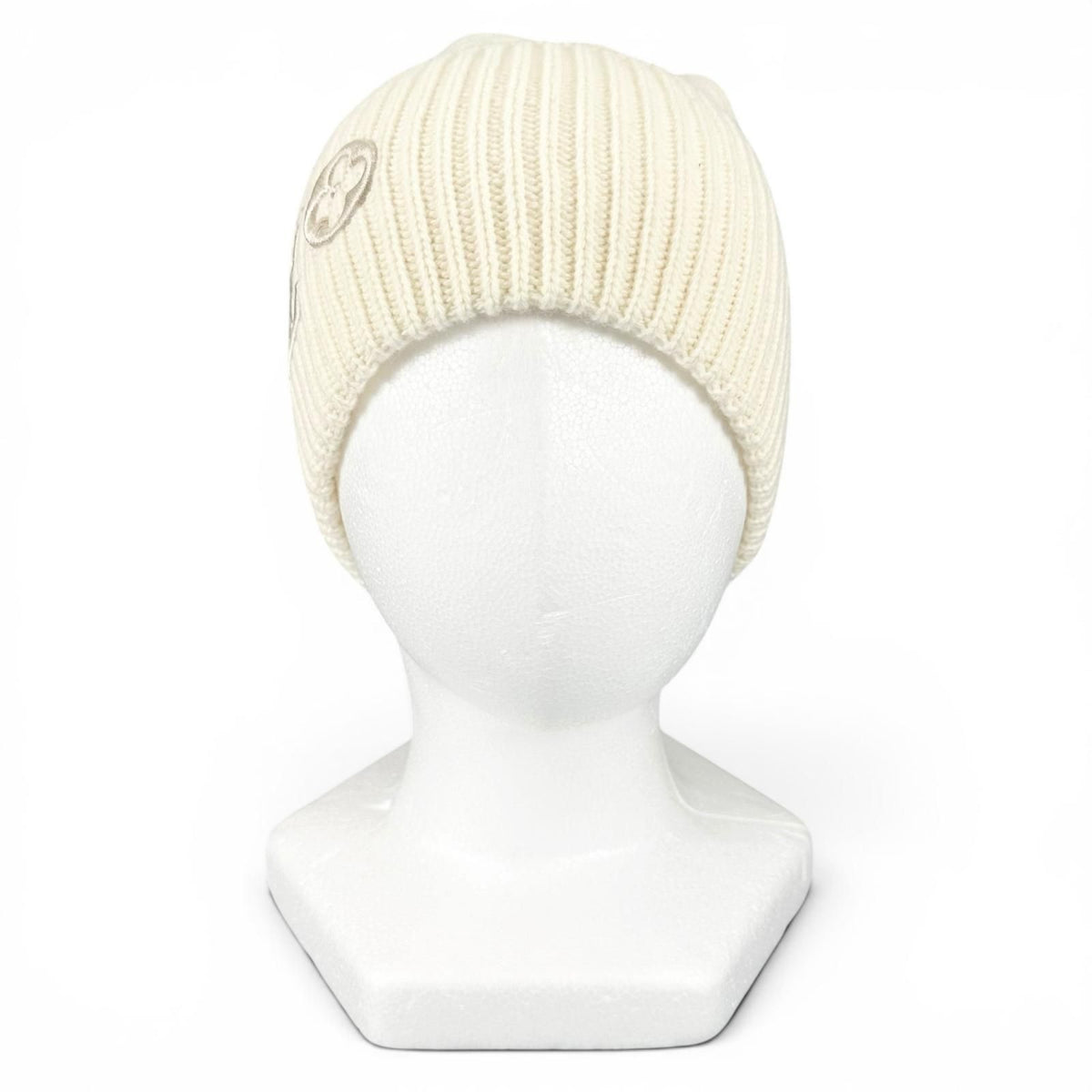 Louis Vuitton Bonnet LV Head Line Wool 100% Knit Cap Hat — view 3