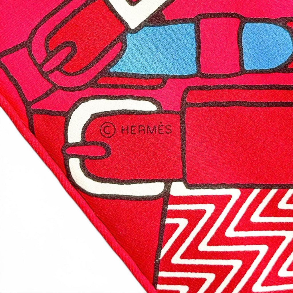 Hermes Carre 45 Harnais de Cabriolet Category Wagon Harness Silk 100% Scarf — view 8