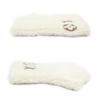 Louis Vuitton Gloves LV Cozy S Cream Wool — view 5