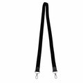 Hermes Canvas Silver Garden Party Shoulder Strap Black