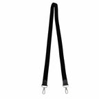 Hermes Canvas Silver Garden Party Shoulder Strap Black