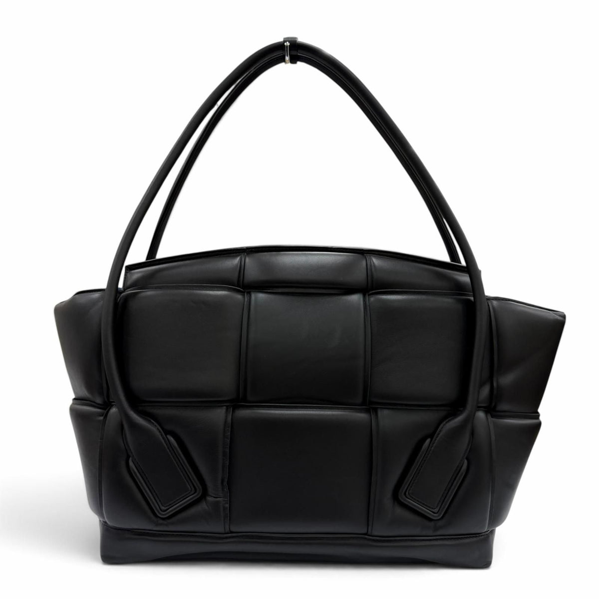 Bottega Veneta Padded Large Arco Handbag Leather Black — view 3
