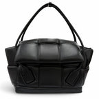 Bottega Veneta Padded Large Arco Handbag Leather Black