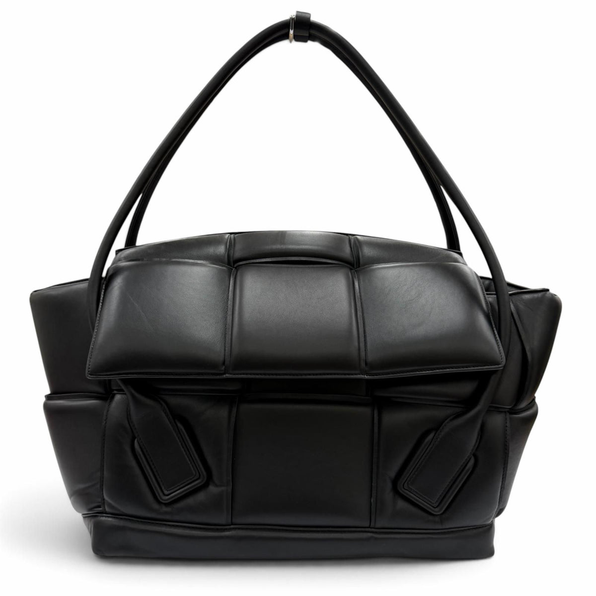Bottega Veneta Padded Large Arco Handbag Leather Black