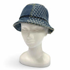 Louis Vuitton Nigault Bonnet Damier Giant Wave Monogram Reversible Denim Hat — view 2
