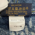 Louis Vuitton Nigault Bonnet Damier Giant Wave Monogram Reversible Denim Hat — view 8