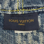 Louis Vuitton Nigault Bonnet Damier Giant Wave Monogram Reversible Denim Hat — view 7