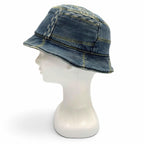 Louis Vuitton Nigault Bonnet Damier Giant Wave Monogram Reversible Denim Hat — view 3