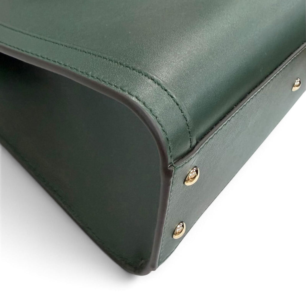 Gucci Diana Medium Tote Bamboo 2-Way Shoulder Bag Dark Green — view 8