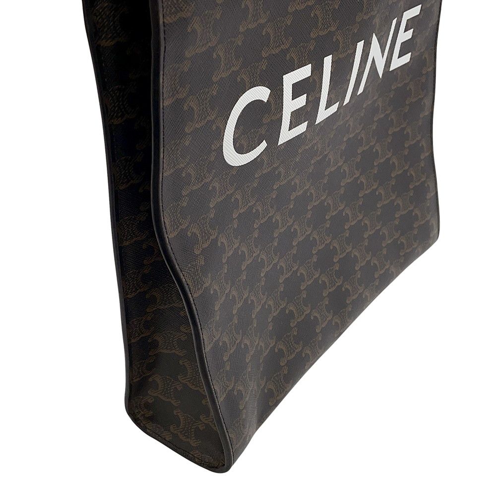 Celine Handbag Triomphe Small Vertical Cabas Leather 2-Way — view 8