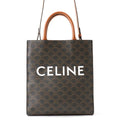 Celine Handbag Triomphe Small Vertical Cabas Leather 2-Way