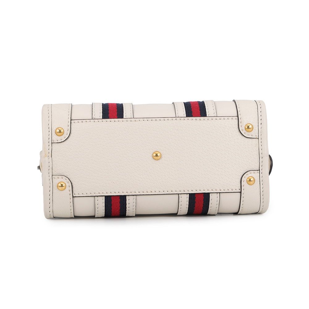 Gucci Handbag Sherry Line Leather 2-Way Shoulder White — view 3