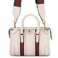 Gucci Handbag Sherry Line Leather 2-Way Shoulder White