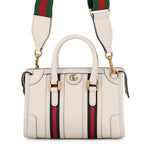 Gucci Handbag Sherry Line Leather 2-Way Shoulder White