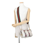 Gucci Handbag Sherry Line Leather 2-Way Shoulder White — view 5