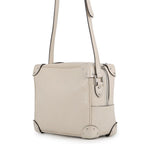 Gucci Shoulder Bag GG Embossed Leather White — view 2