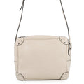 Gucci Shoulder Bag GG Embossed Leather White