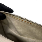 Gucci Shoulder Bag GG Embossed Leather White — view 7