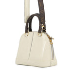 Louis Vuitton Monogram Vernis Alma BB 2-Way Shoulder Bag White — view 2