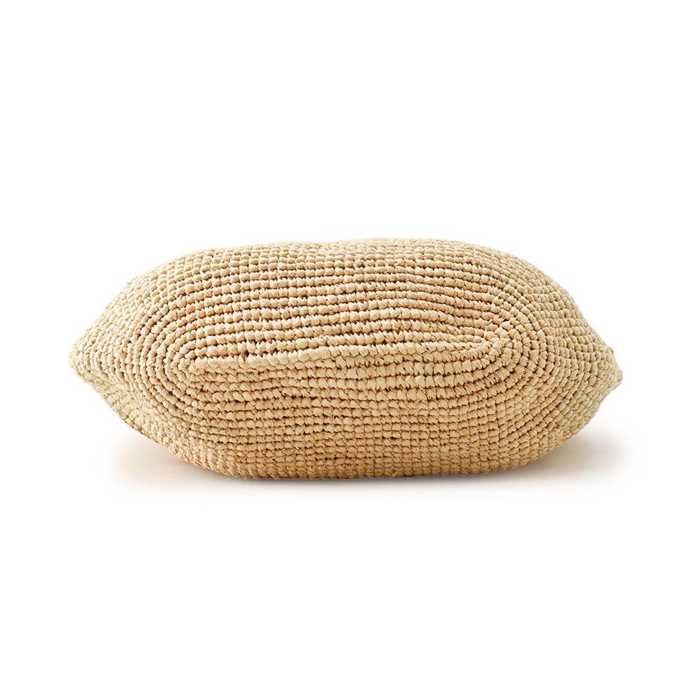 Loewe Handbag Clochette Flower Motif Raffia 2-Way — view 3