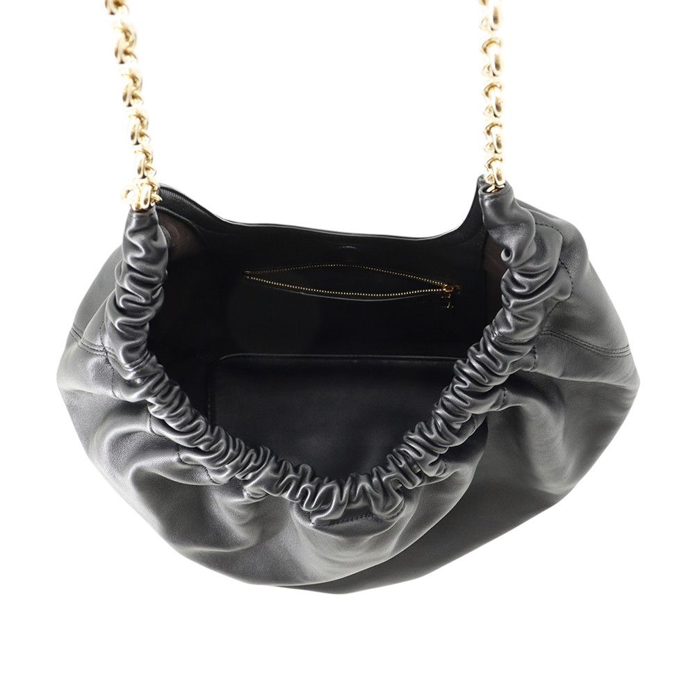 Loewe Shoulder Bag Squeeze Medium Melona Palam 2-Way Black — view 6