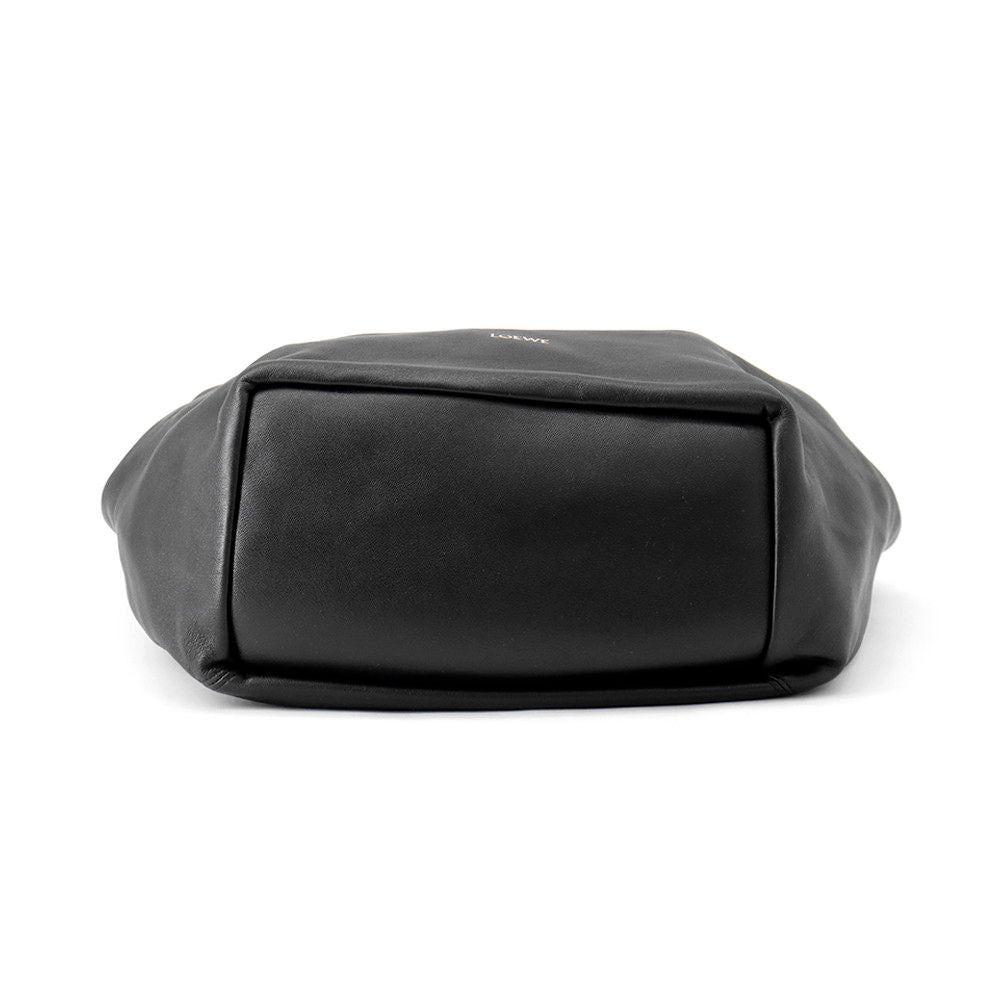 Loewe Shoulder Bag Squeeze Medium Melona Palam 2-Way Black — view 3