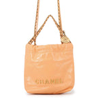 Chanel Handbag Chanel 22 Mini CC Logo Shiny Calfskin 2-Way