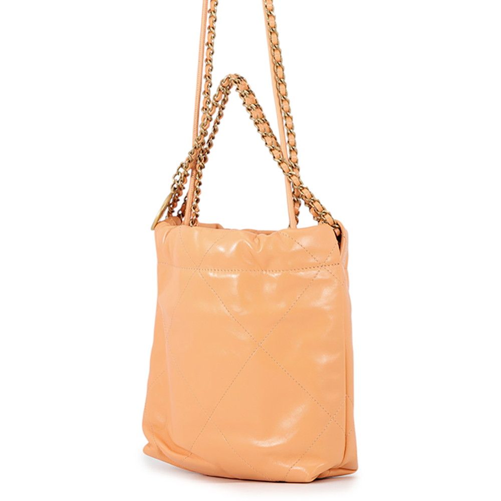 Chanel Handbag Chanel 22 Mini CC Logo Shiny Calfskin 2-Way — view 2