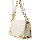 Prada Shoulder Bag Quilted Leather White — view 2