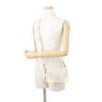 Prada Shoulder Bag Quilted Leather White — view 5