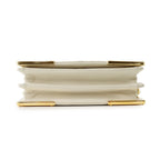 Prada Shoulder Bag Quilted Leather White — view 3